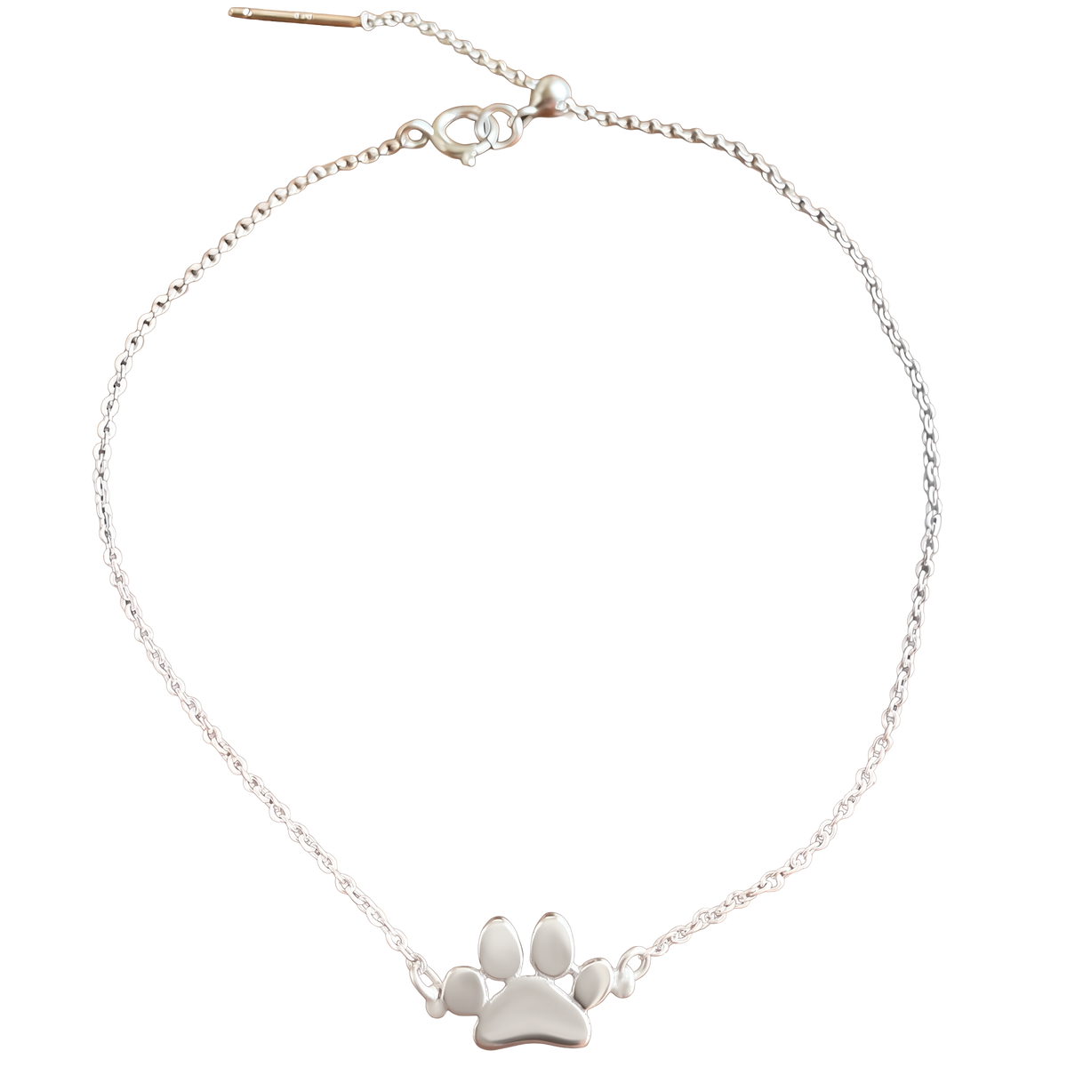 Paw Bracelet in Silver