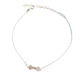 Dog Bone Bracelet in Silver